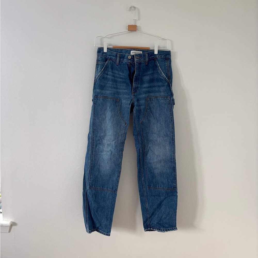 Denim Forum The Carpenter Lo-Rise Loose Jeans